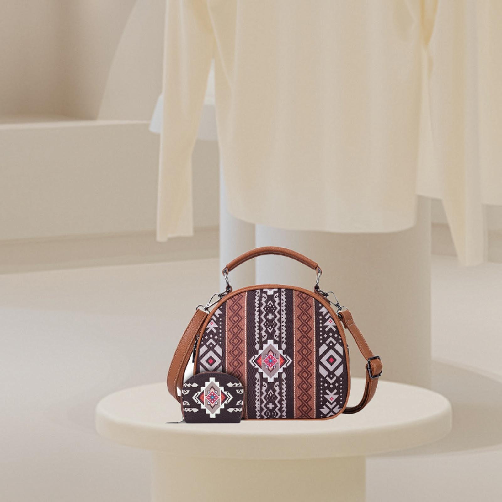 Women'S Bags Handbags - Bohemian Pattern Handbag for Women Canvas