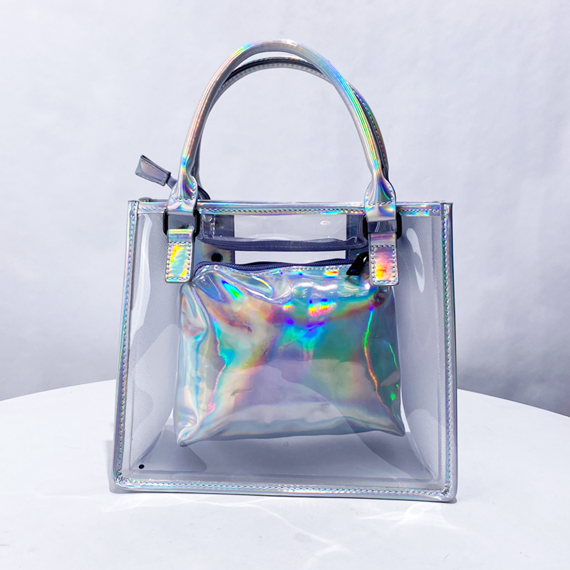 Transparent Jelly Composite Ba - Women Bags On Sale recension och pris