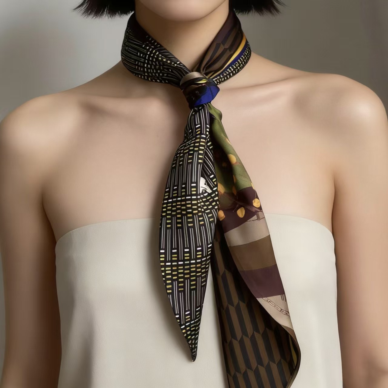 Luxury Print Long Hair Ribbon  - Women Bags On Sale recension och pris