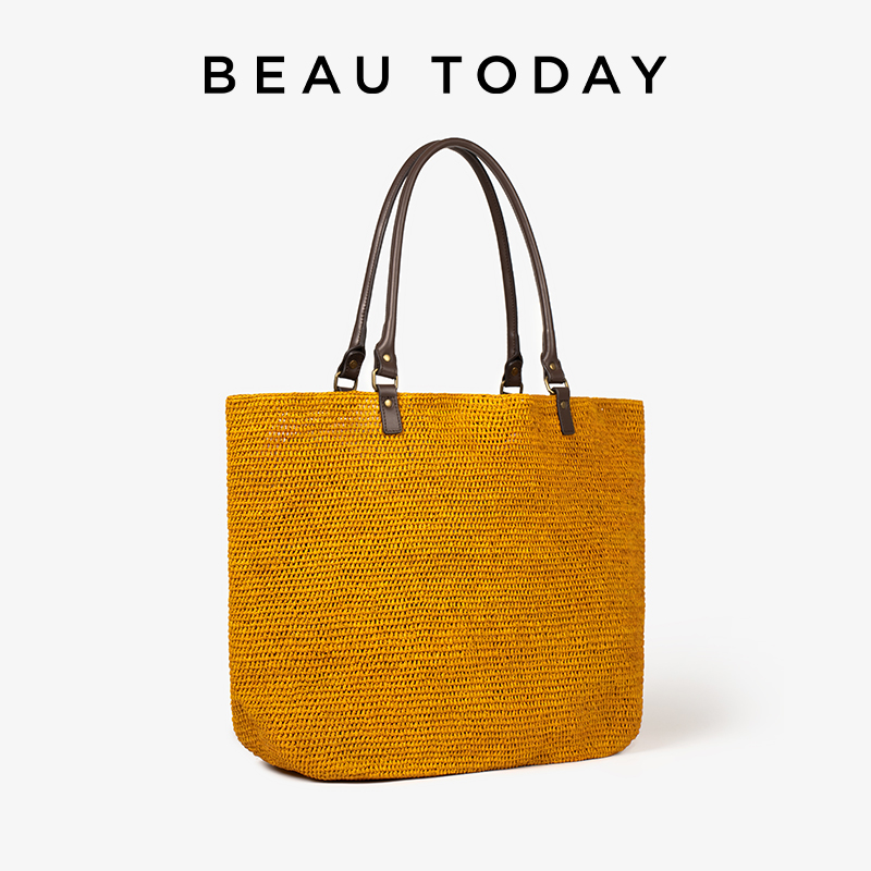 BEAUTODAY Casual Tote Women Ra - Women'S Raffia Bags recension och pris