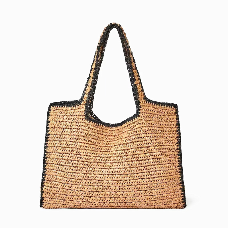 Straw Woven Tote Bags for Wome - Women'S Raffia Bags recension och pris