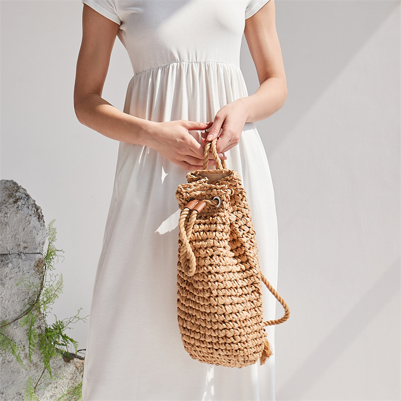 2023 Summer Casual Straw Backp - Women'S Raffia Bags recension och pris