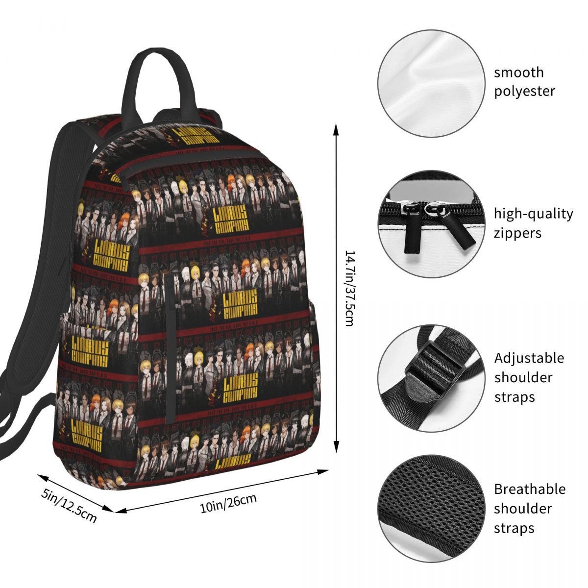 Limbus Company Backpack Studen - Women Bags Company recension och pris