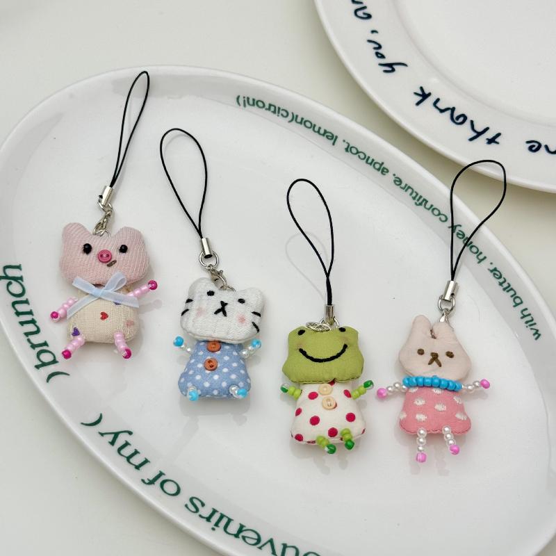 Cute Frog Pig Cat Pendant Keyc - Women'S Young Bags recension och pris